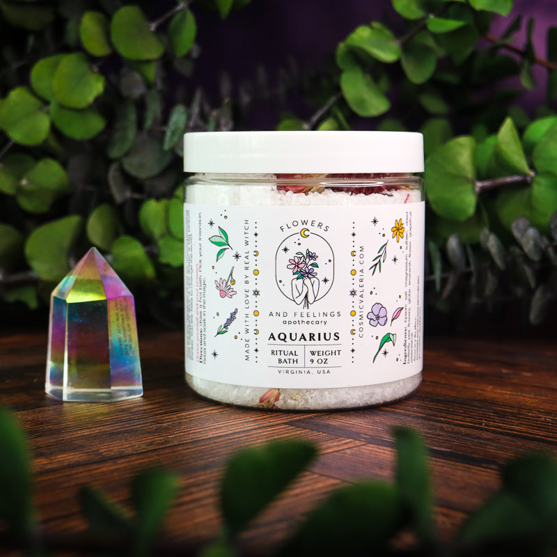 Aquarius Ritual Bath by Flowers & Feelings