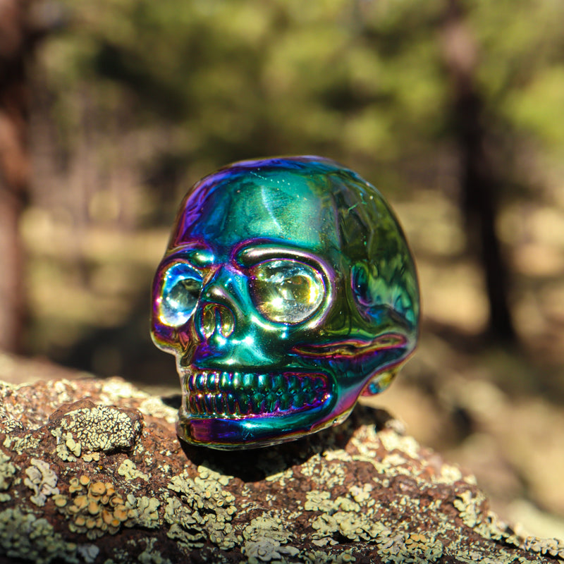 Aura Obsidian Skull