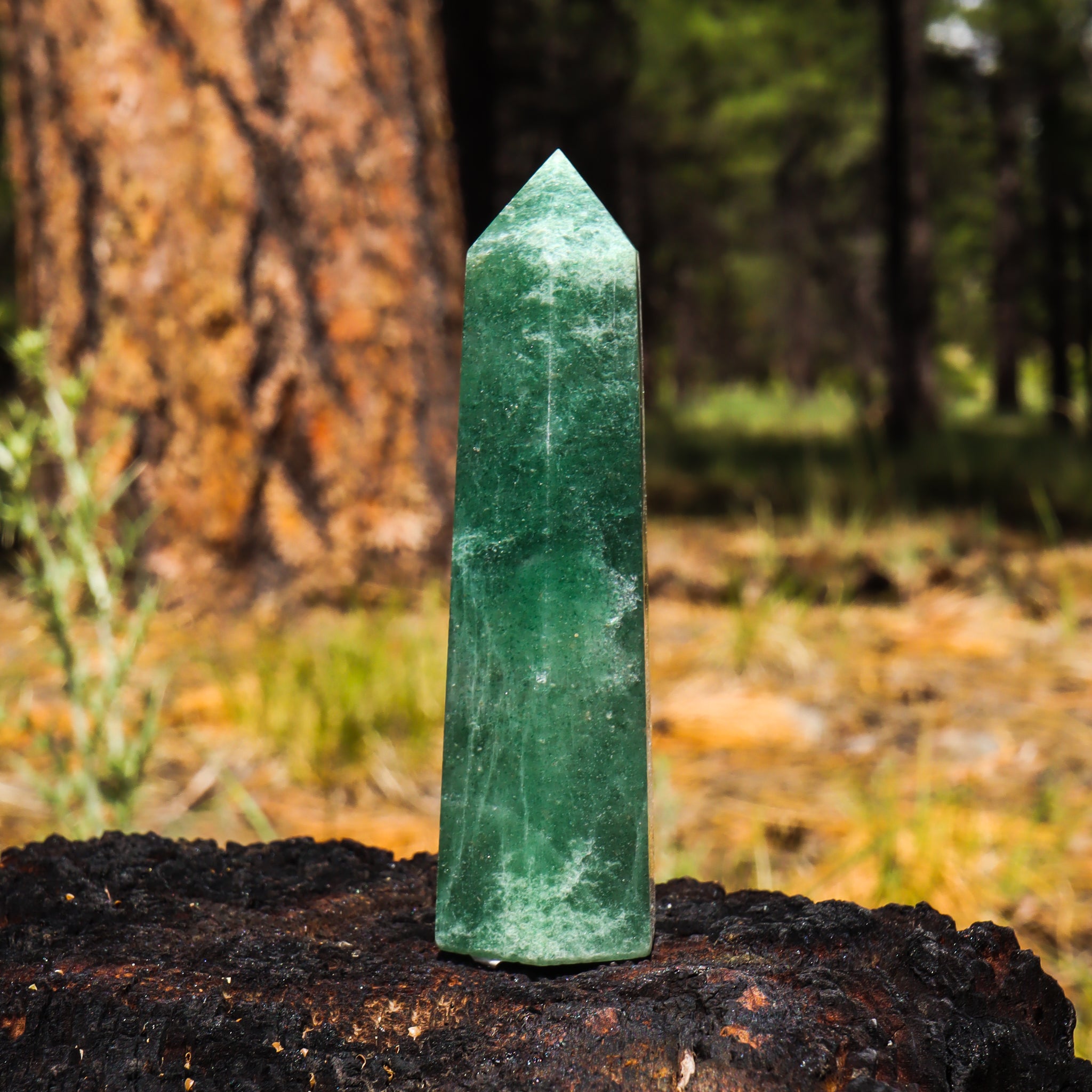 Green Aventurine Point