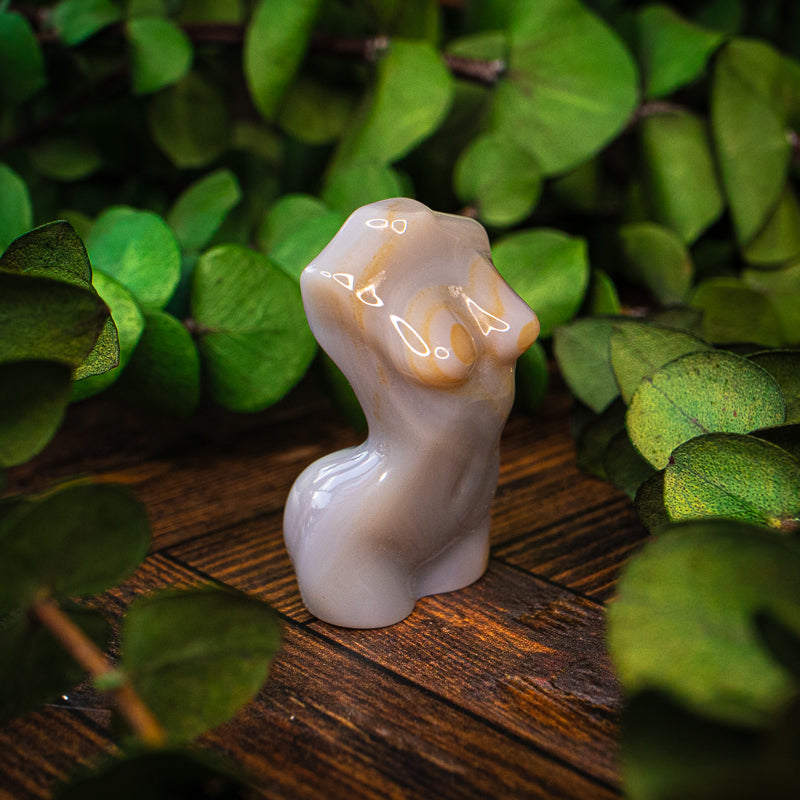Agate Goddess Bust