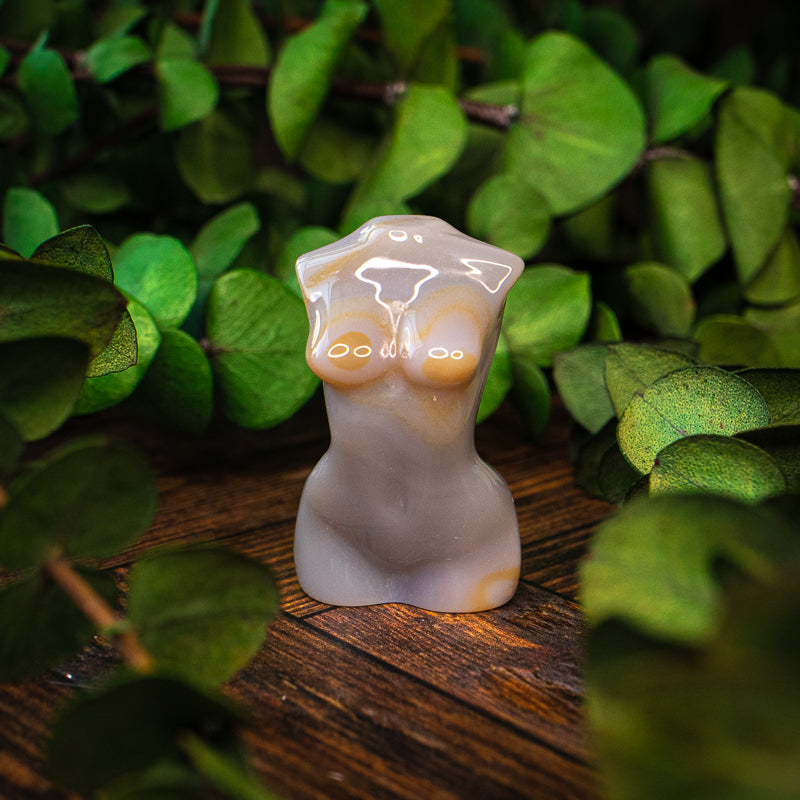 Agate Goddess Bust