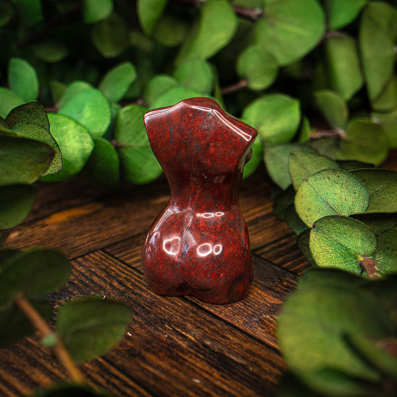 Brecciated Jasper Goddess Bust