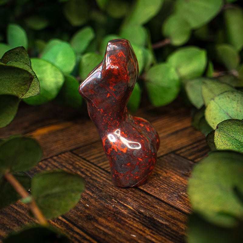 Brecciated Jasper Goddess Bust