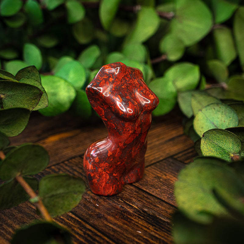 Brecciated Jasper Goddess Bust