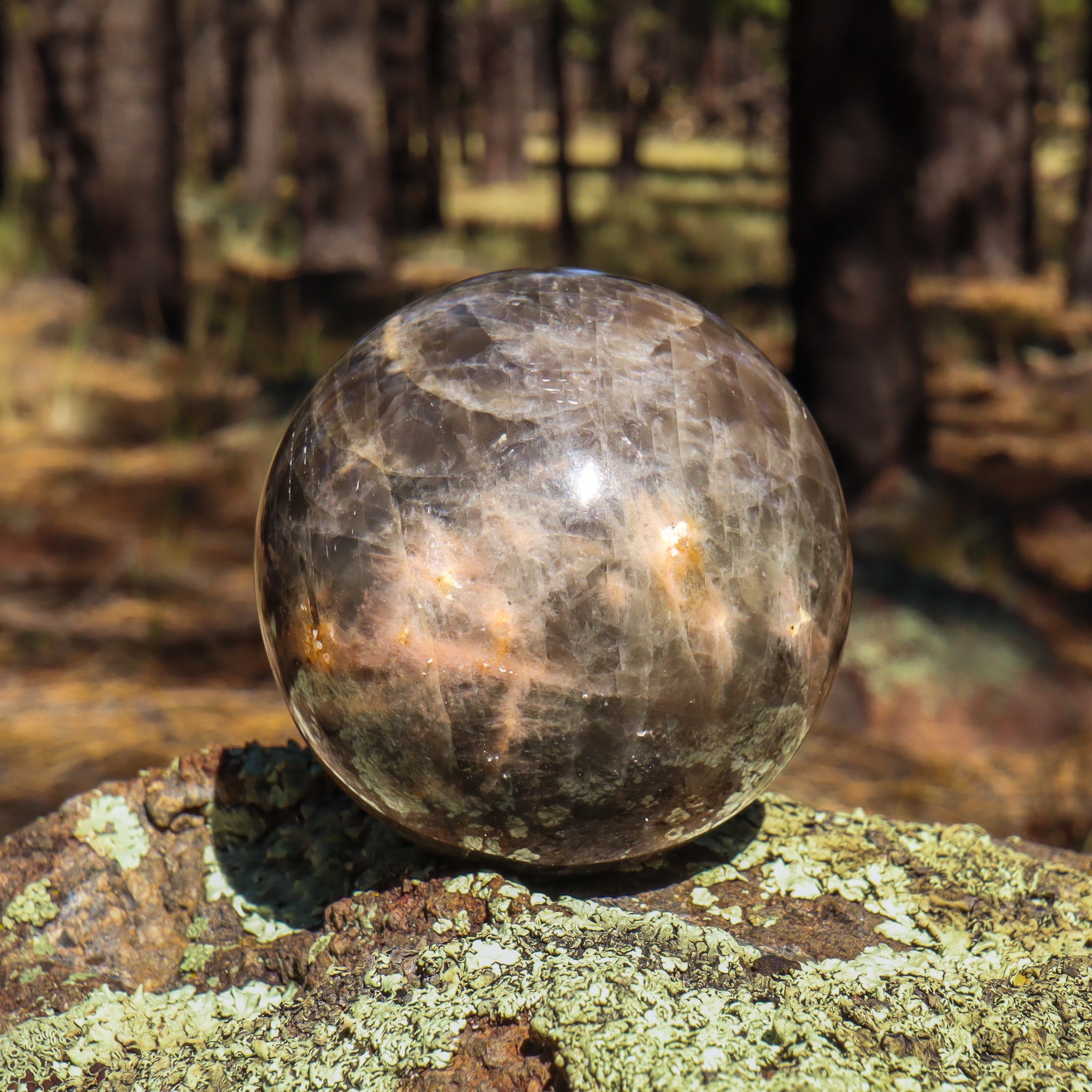 Black Moonstone Sphere