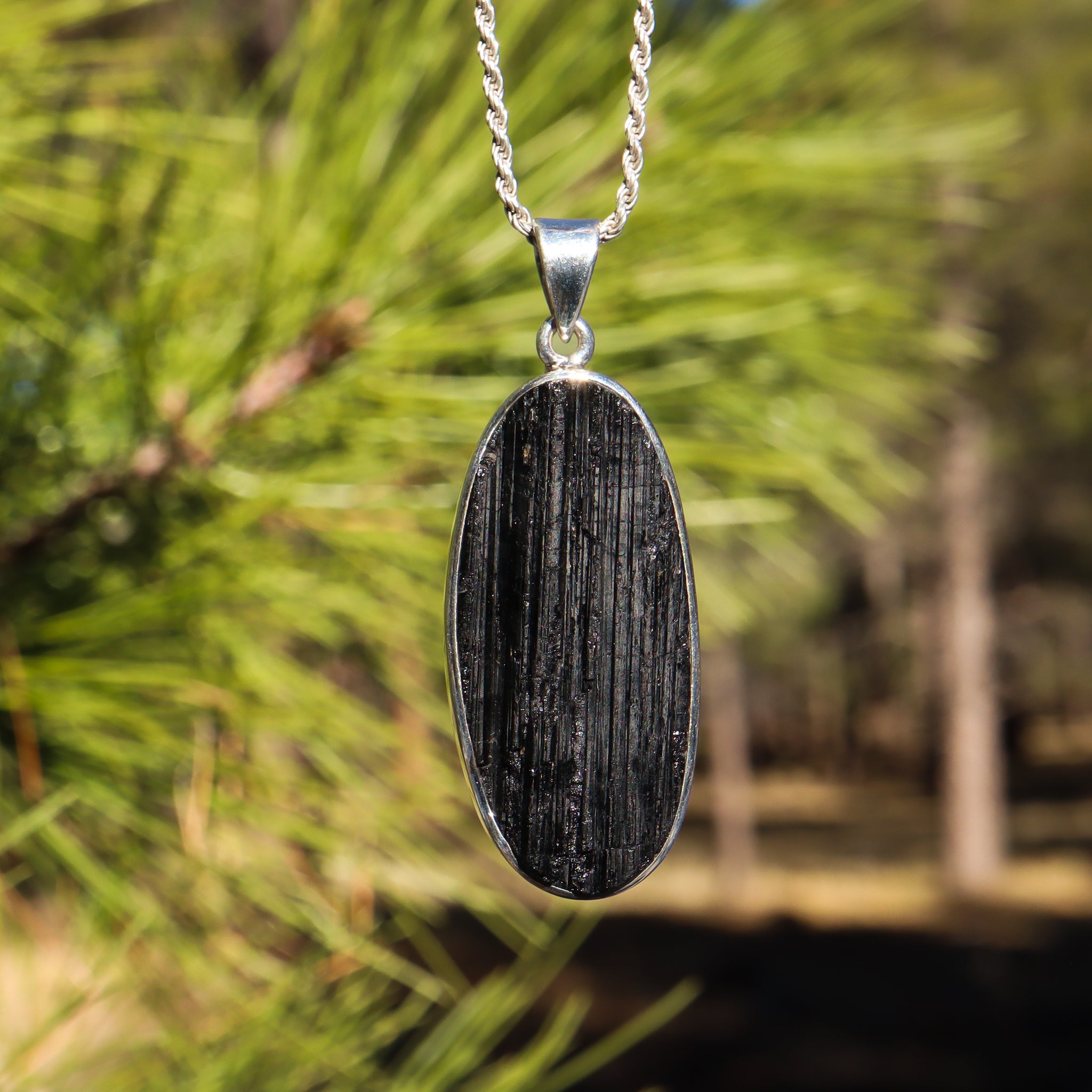 Black Tourmaline Pendant