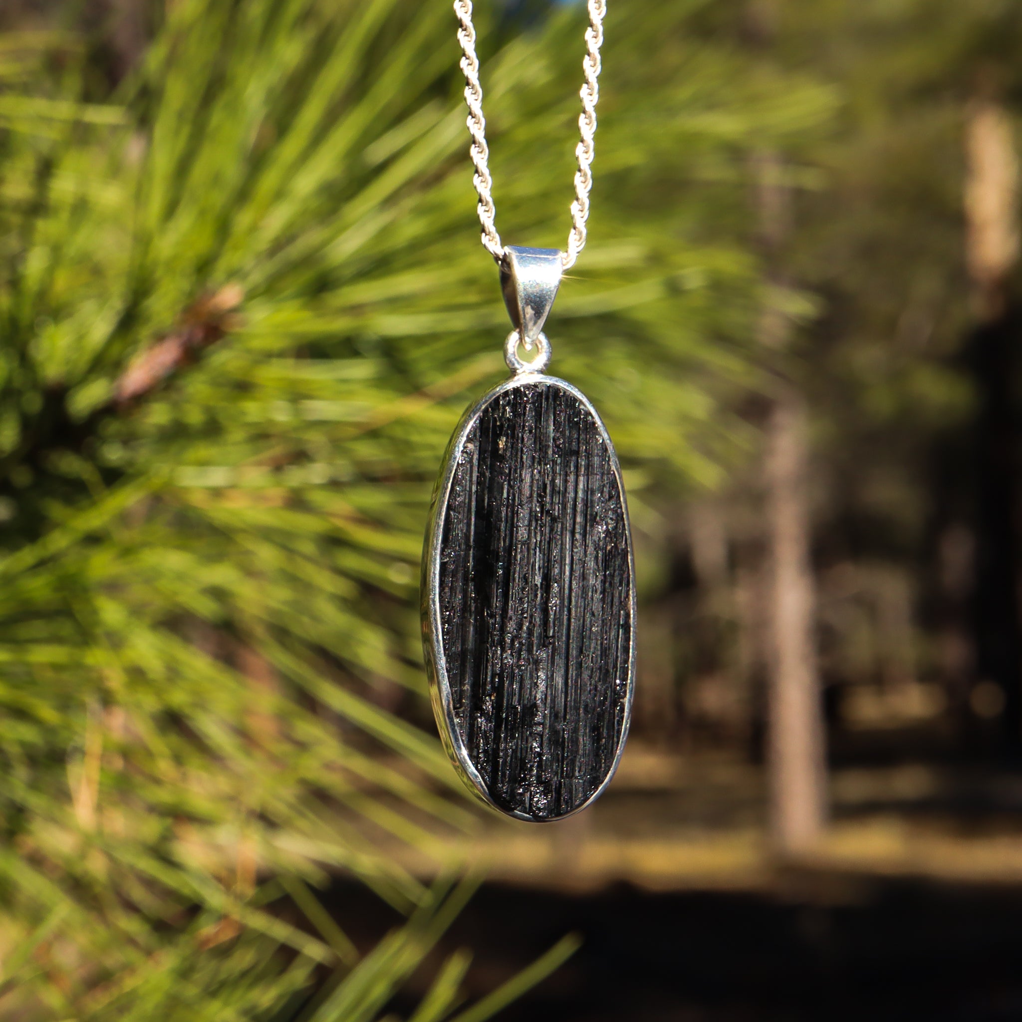 Black Tourmaline Pendant