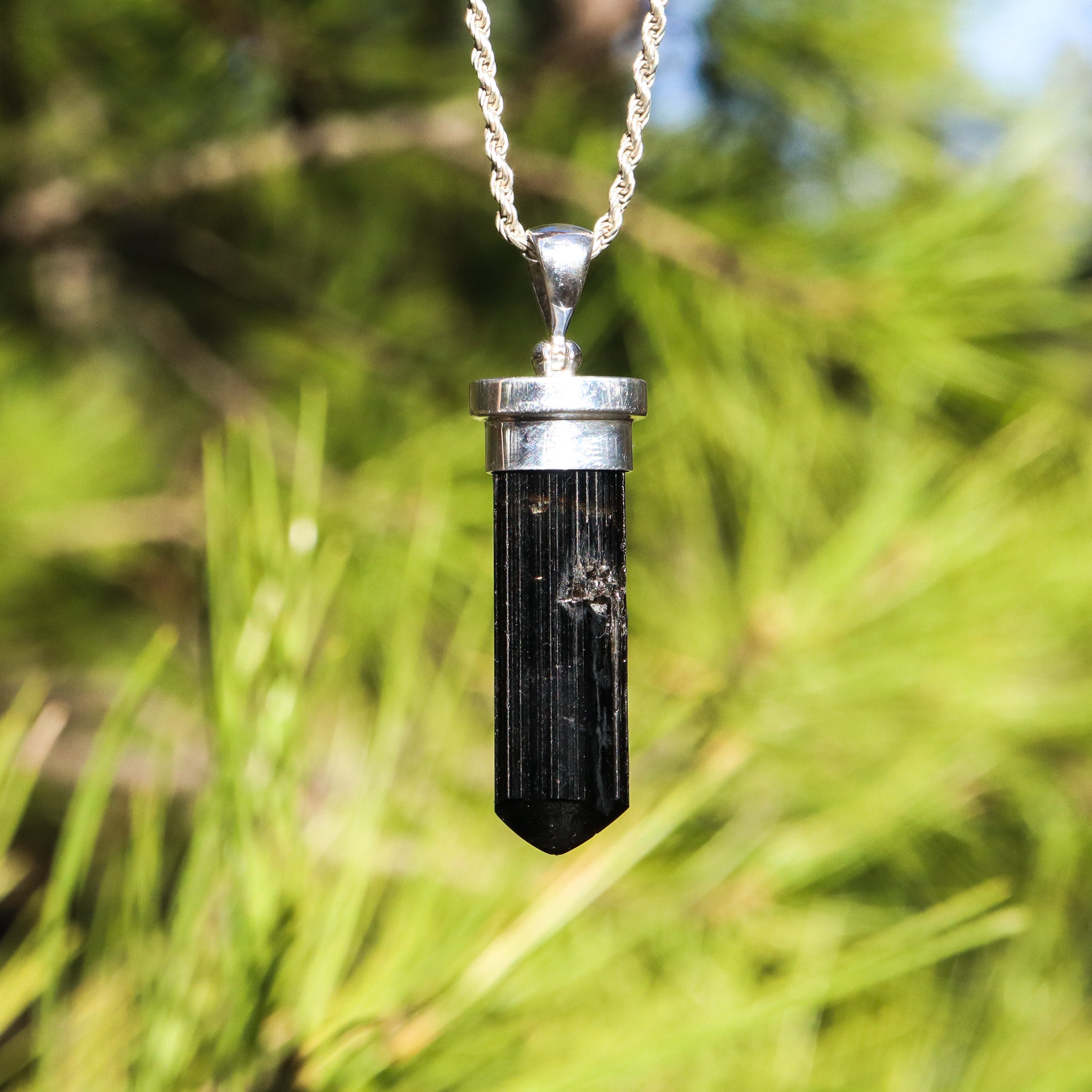 Black Tourmaline Pendant