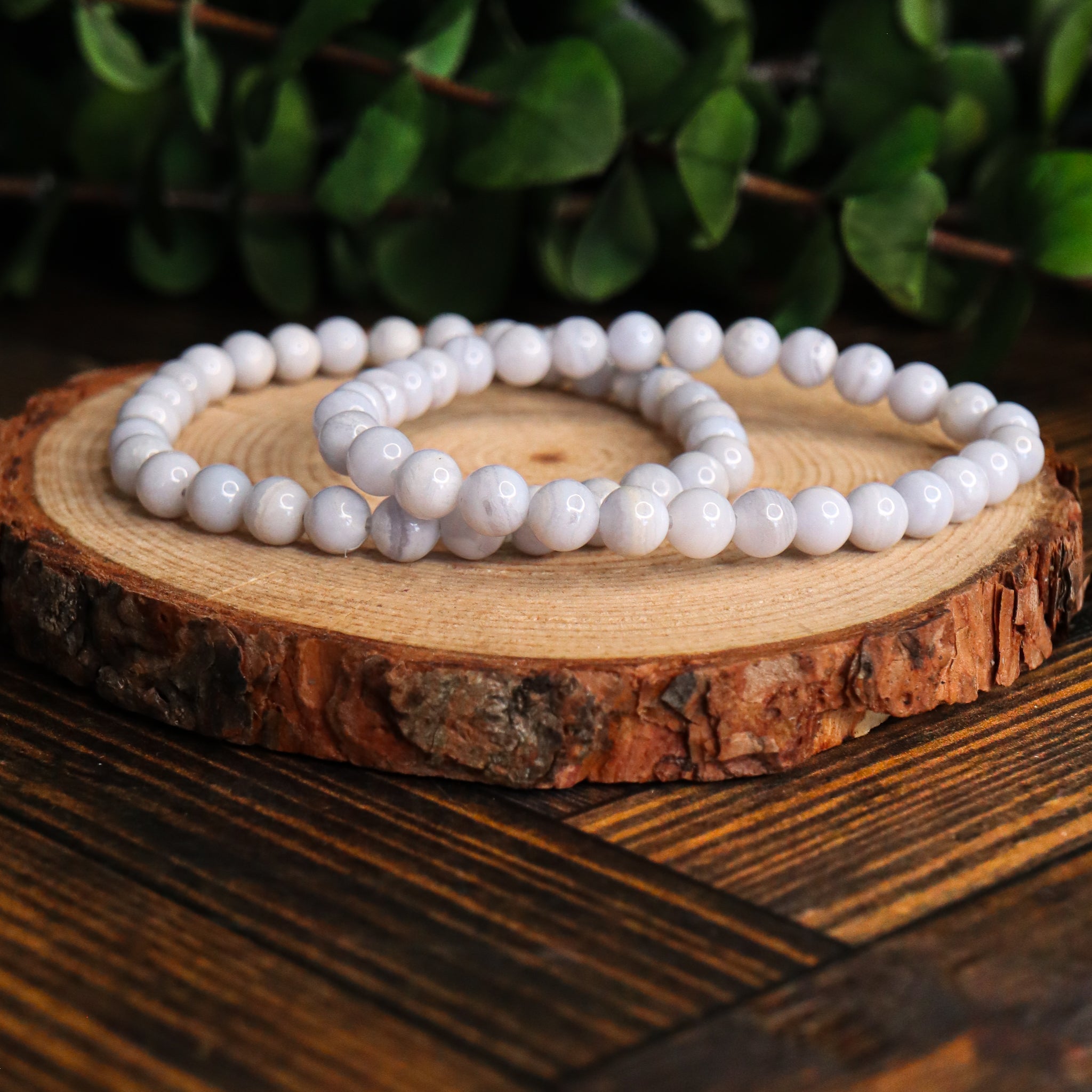 Blue Lace Agate Bracelet