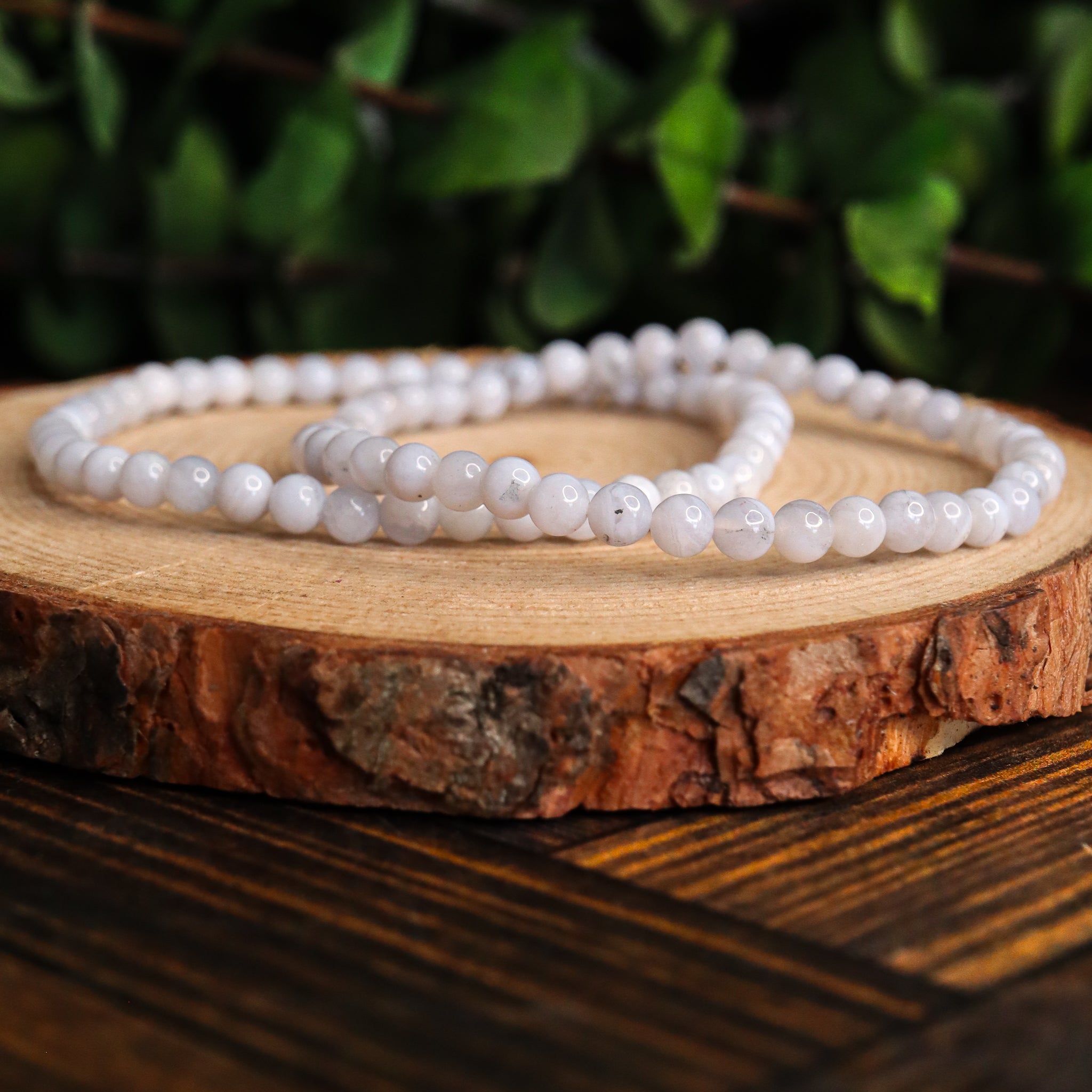 Blue Lace Agate Bracelet