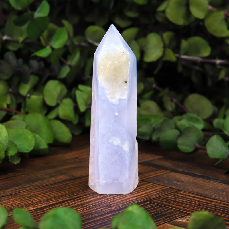 Blue Lace Agate Point