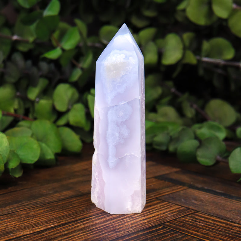 Blue Lace Agate Point