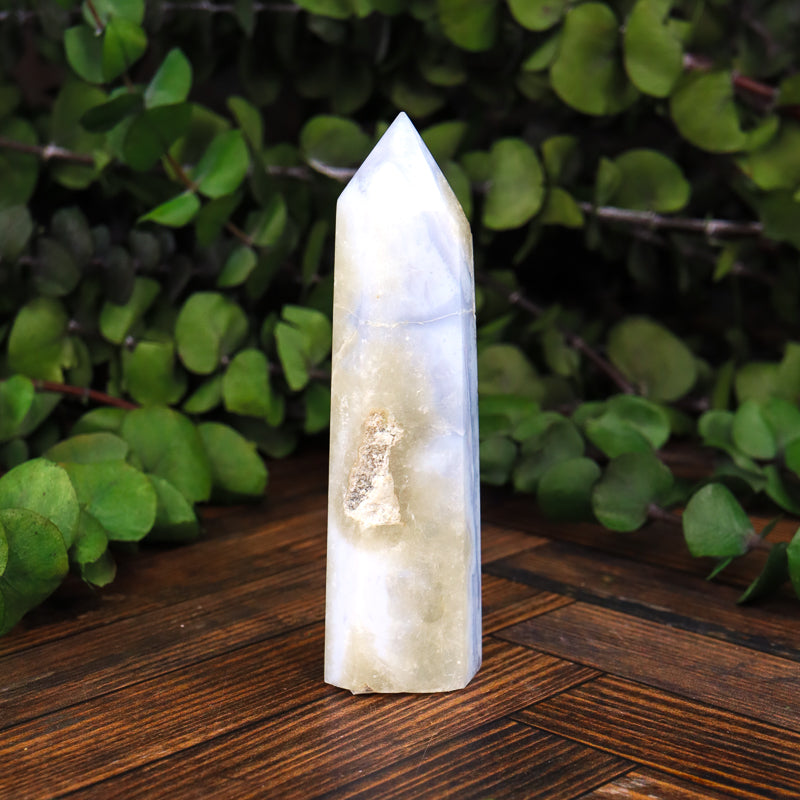 Blue Lace Agate Point