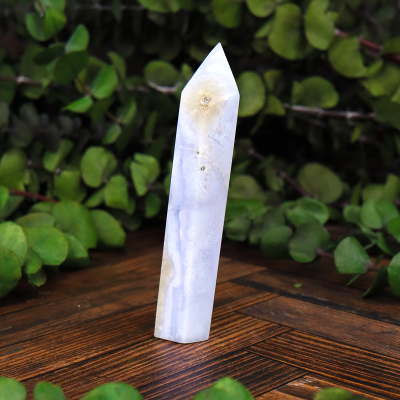 Blue Lace Agate Point