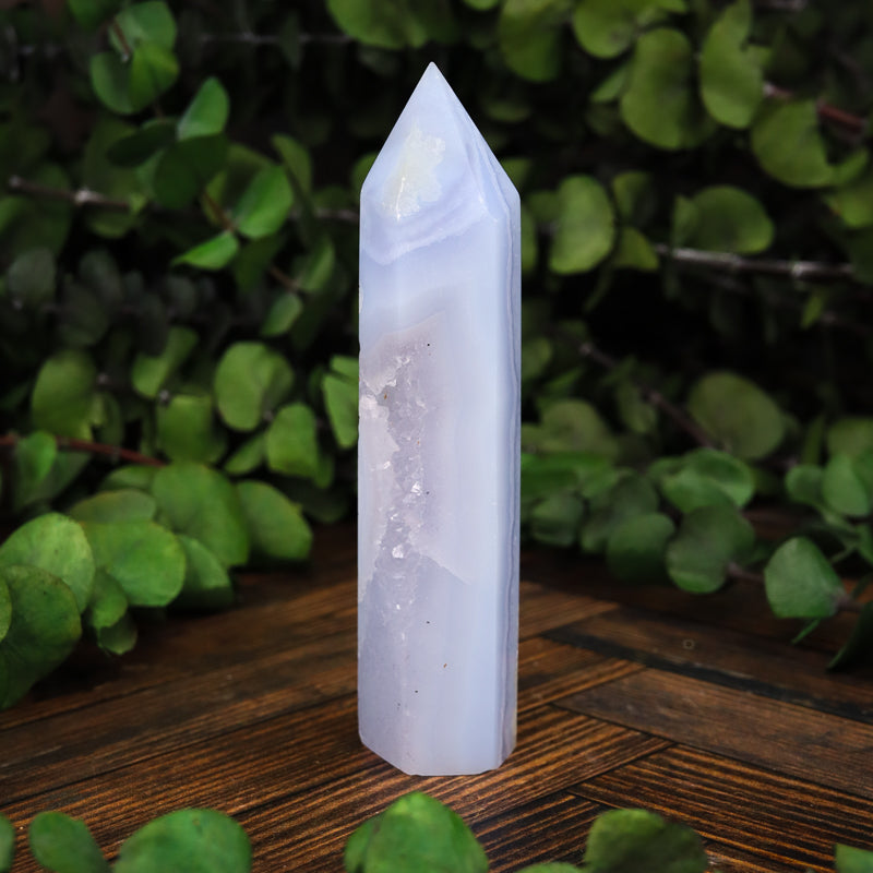 Blue Lace Agate Point
