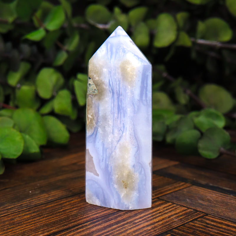Blue Lace Agate Point