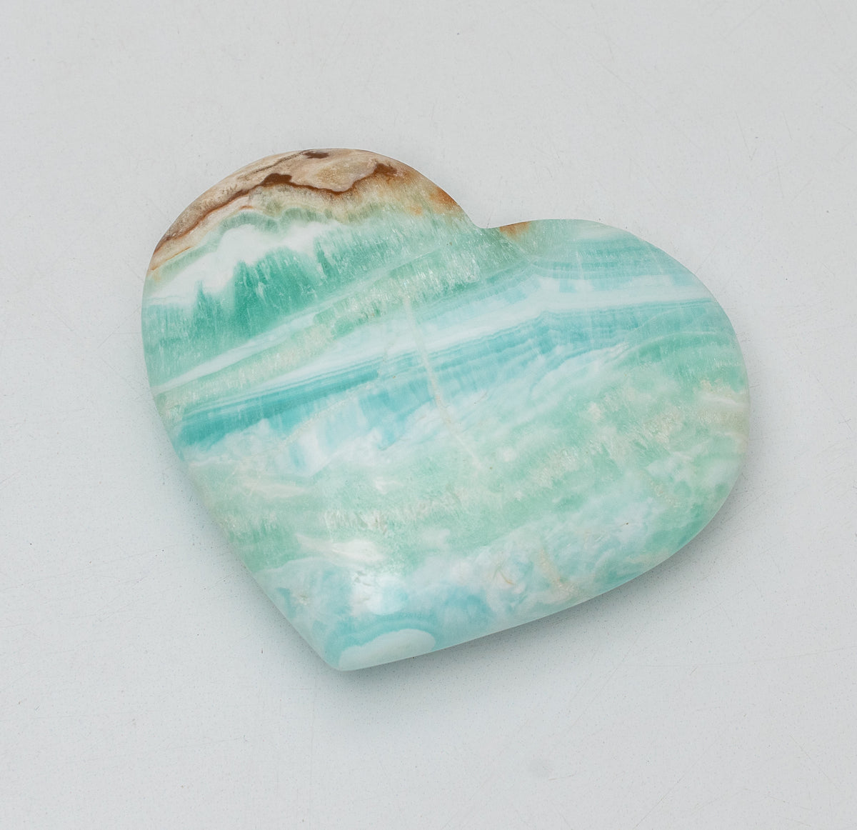 Caribbean Calcite Heart