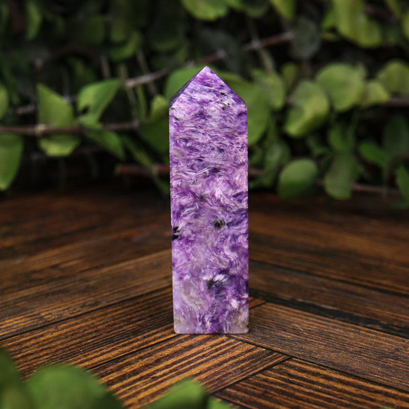 Charoite Obelisk