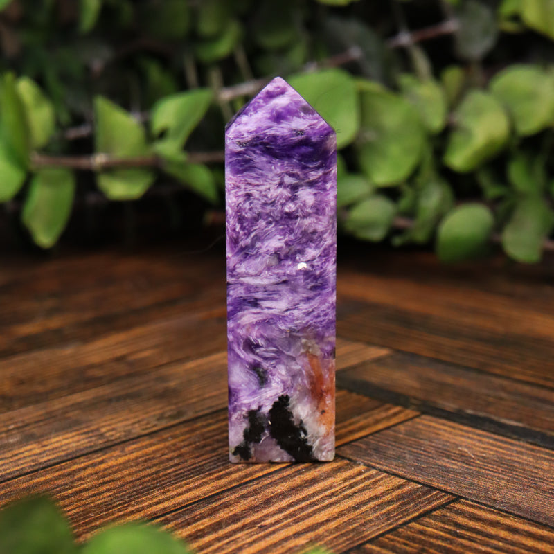 Charoite Obelisk