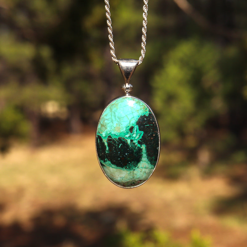 Chrysocolla Pendant