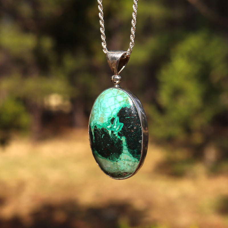 Chrysocolla Pendant