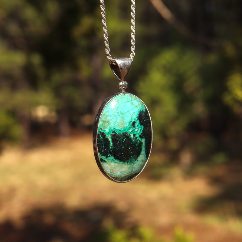 Chrysocolla Pendant