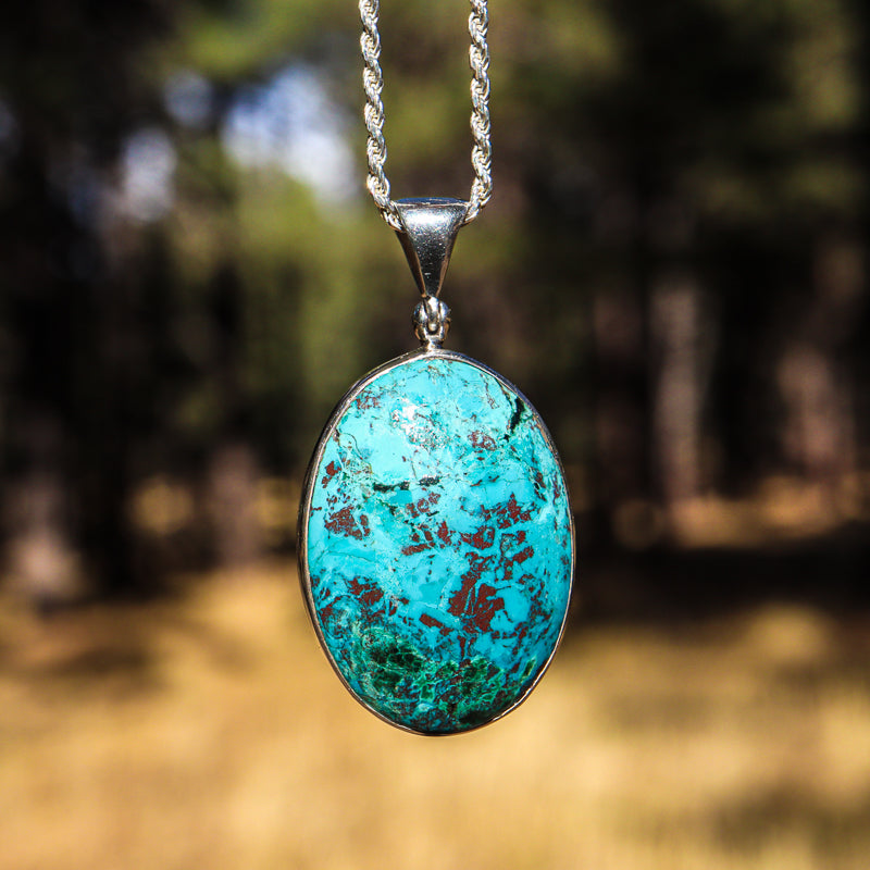Chrysocolla Pendant