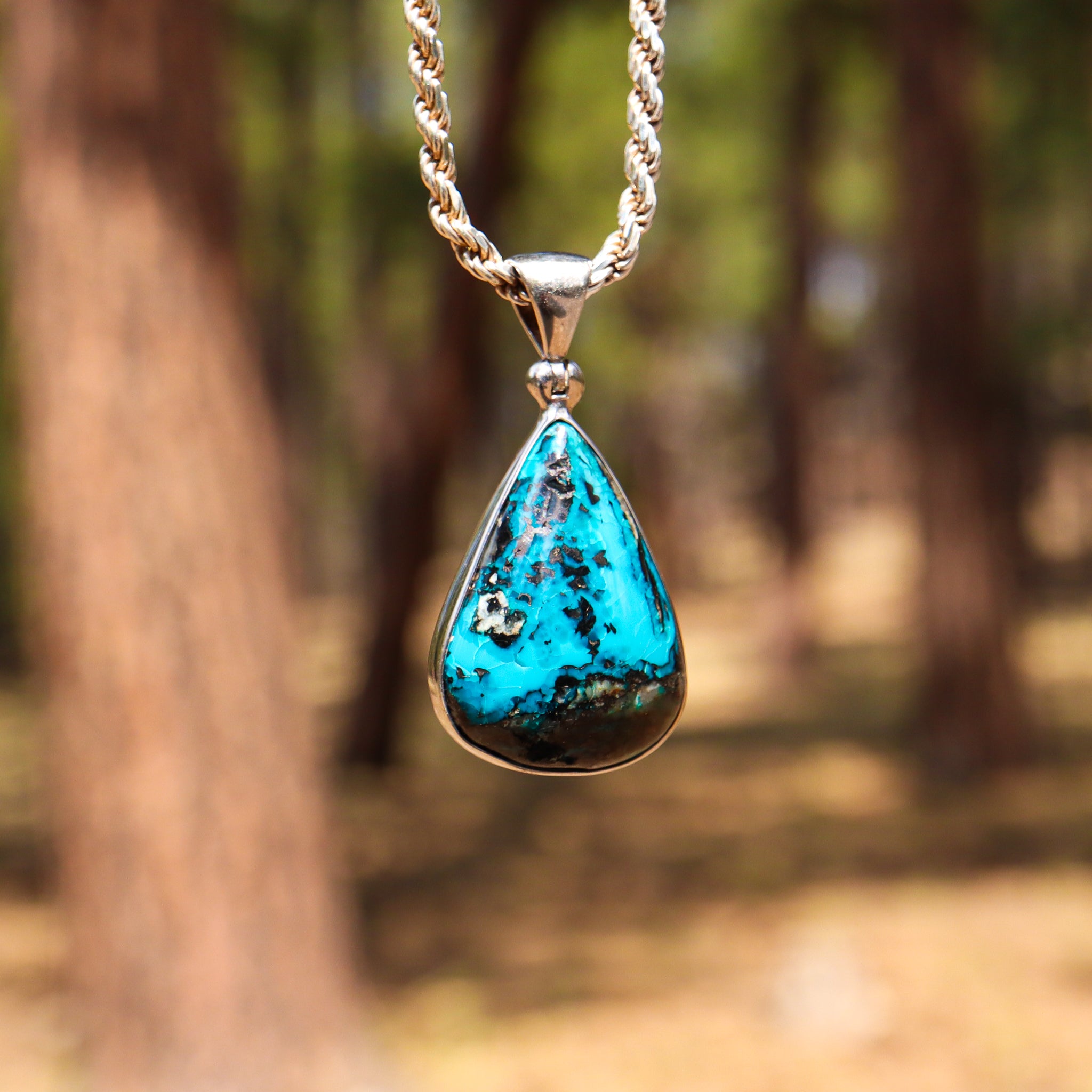 Chrysocolla Pendant
