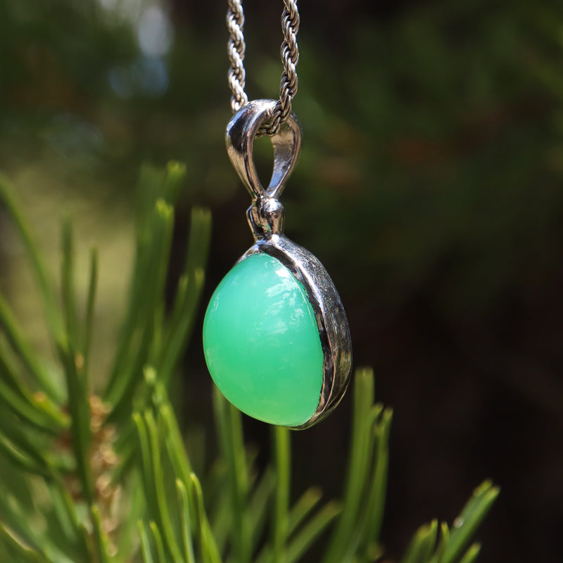 Chrysoprase Pendant