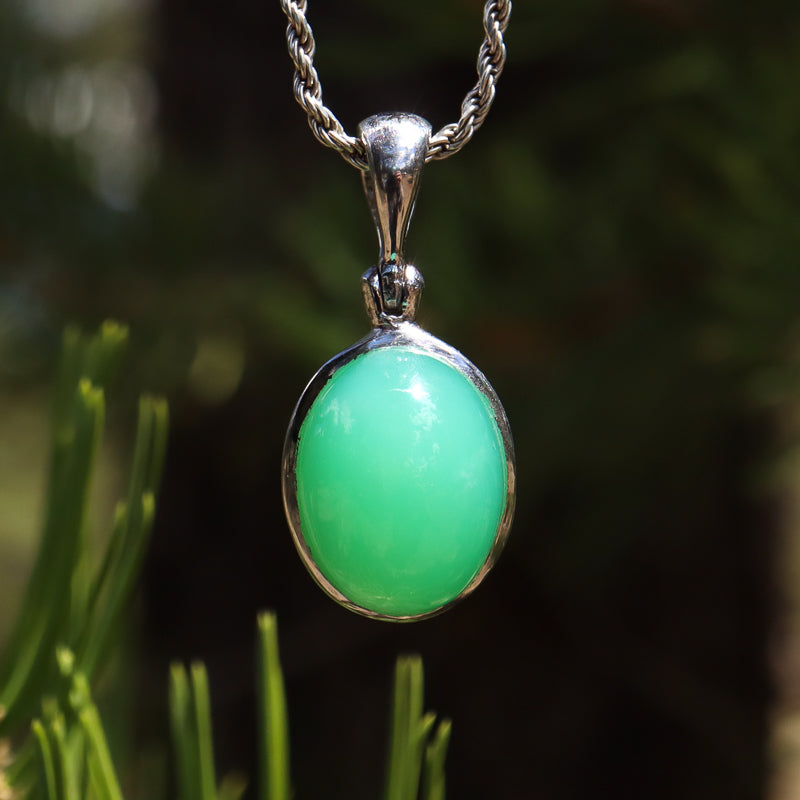 Chrysoprase Pendant