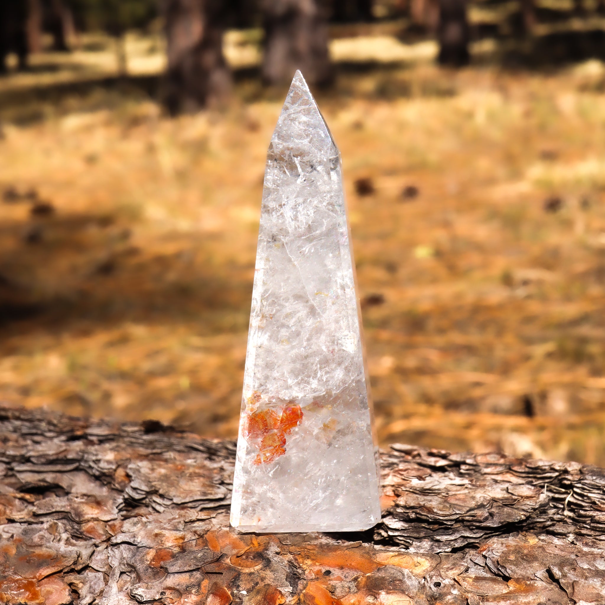 Clear Quartz Obelisk