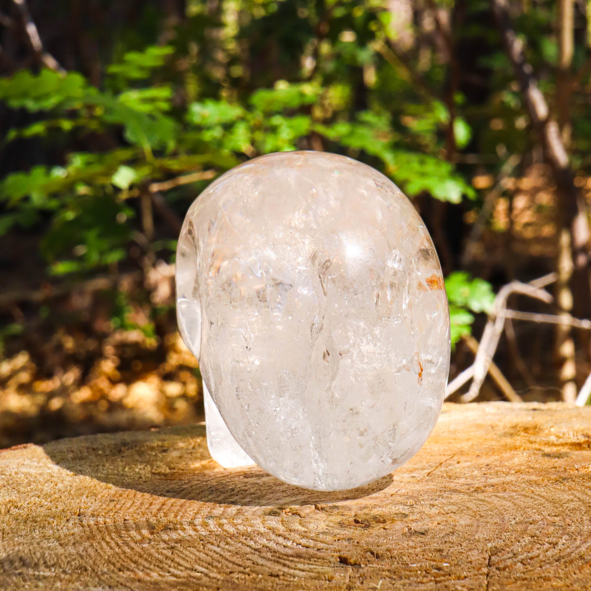 Clear Quartz Skull