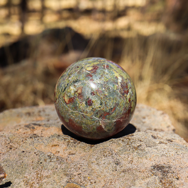 Dragons Blood Jasper Sphere