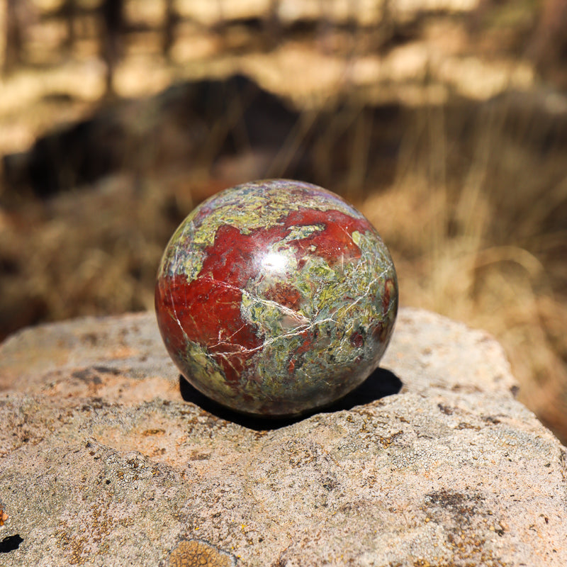 Dragons Blood Jasper Sphere