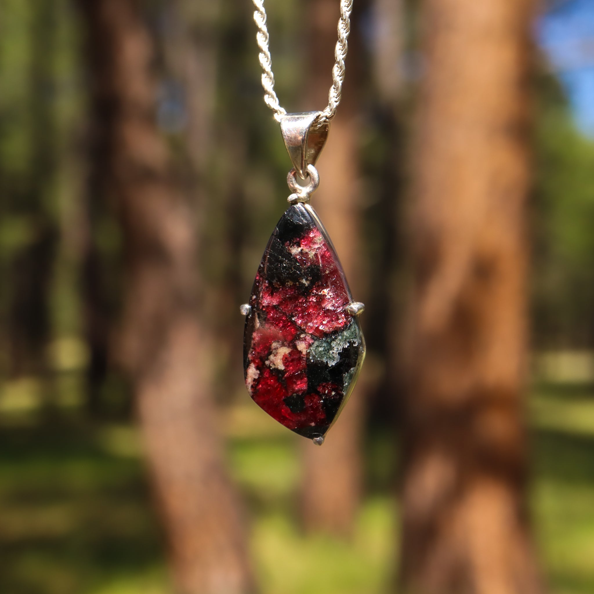 Eudialyte Pendant