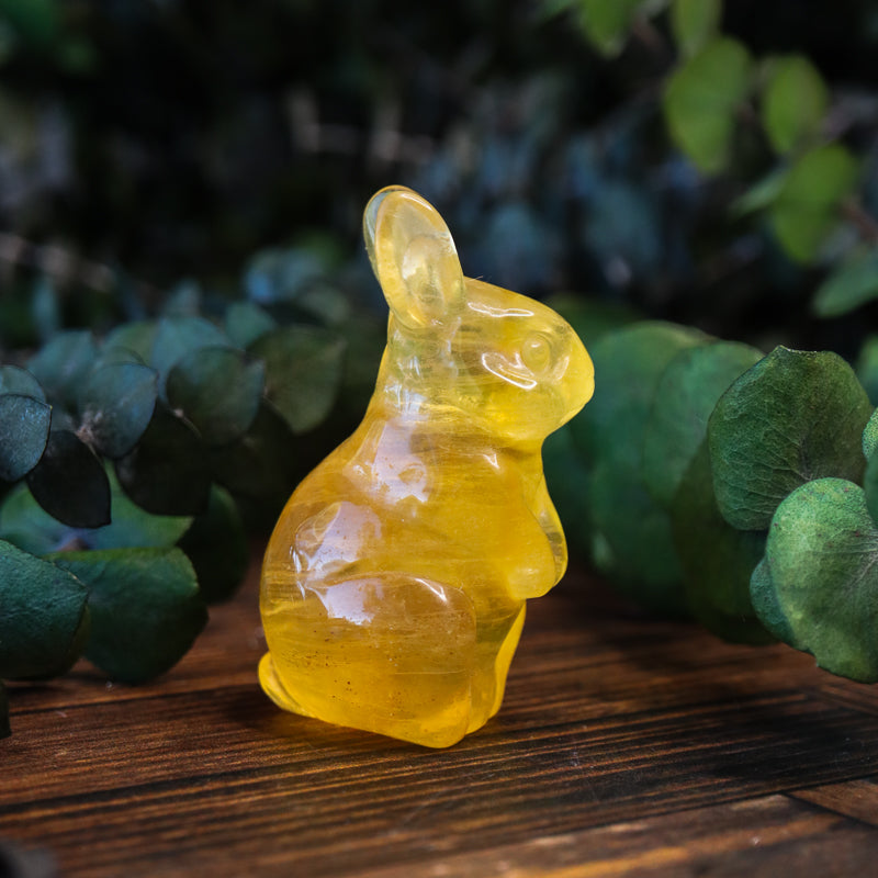Fluorite Carved Rabbit