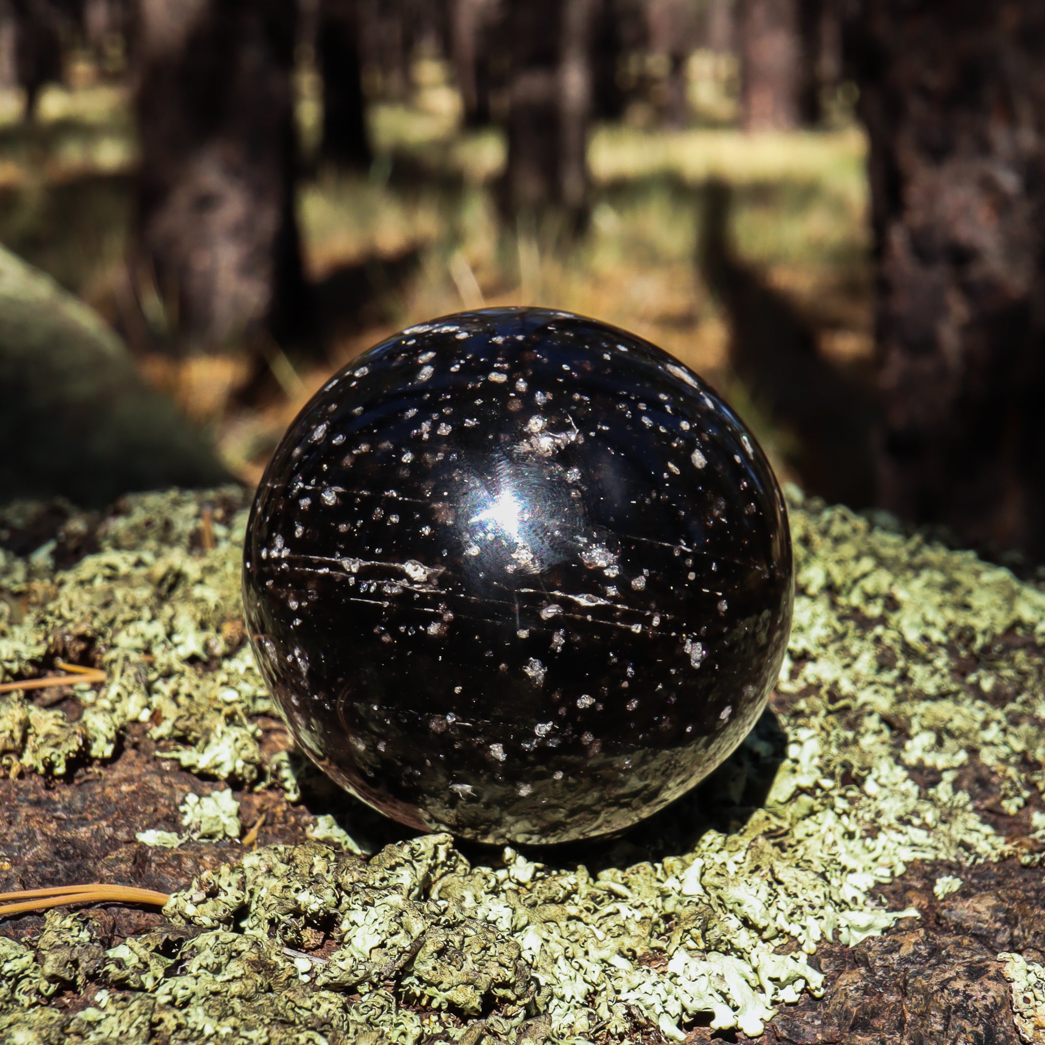 Galaxy Obsidian Sphere