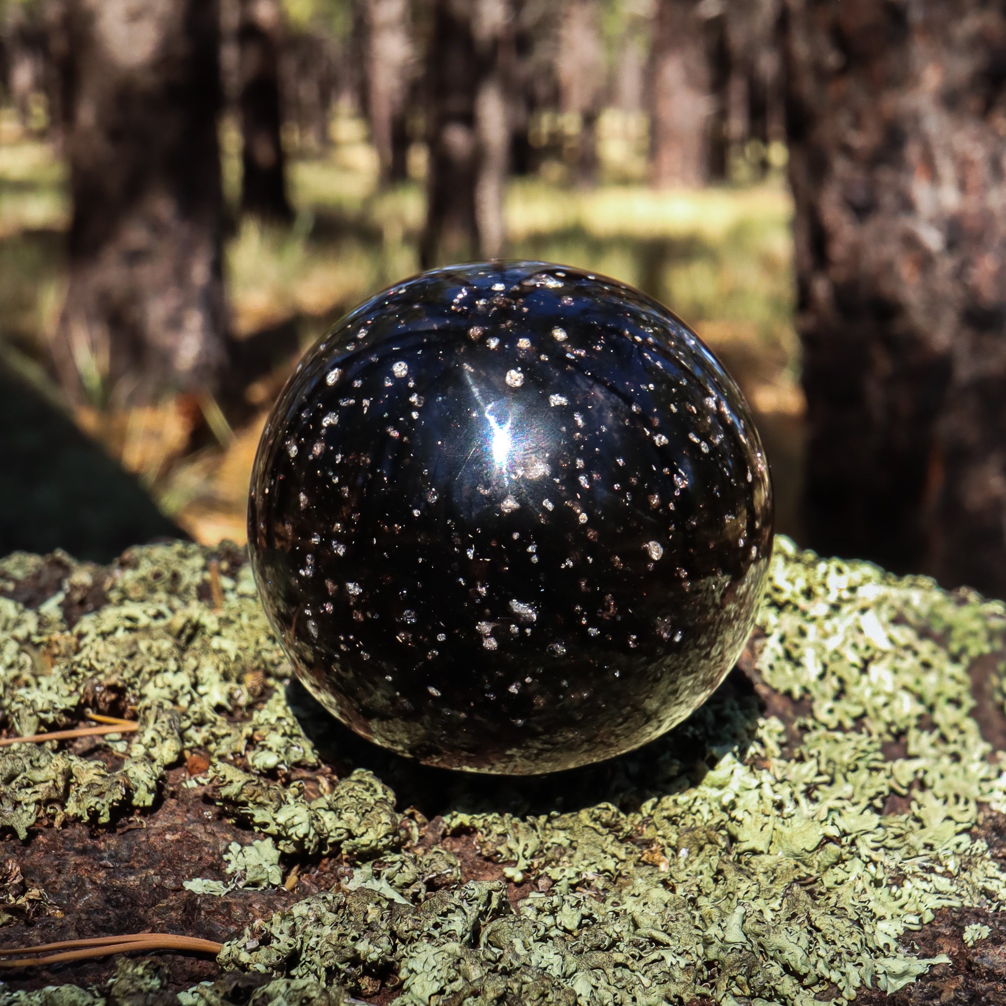 Galaxy Obsidian Sphere