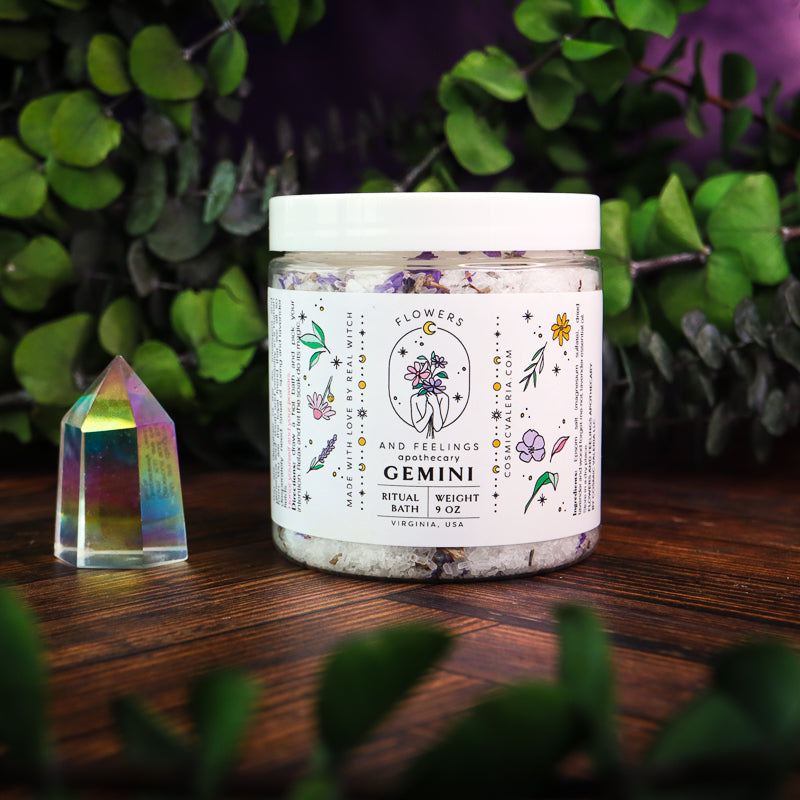 Gemini Ritual Bath by Flowers & Feelings