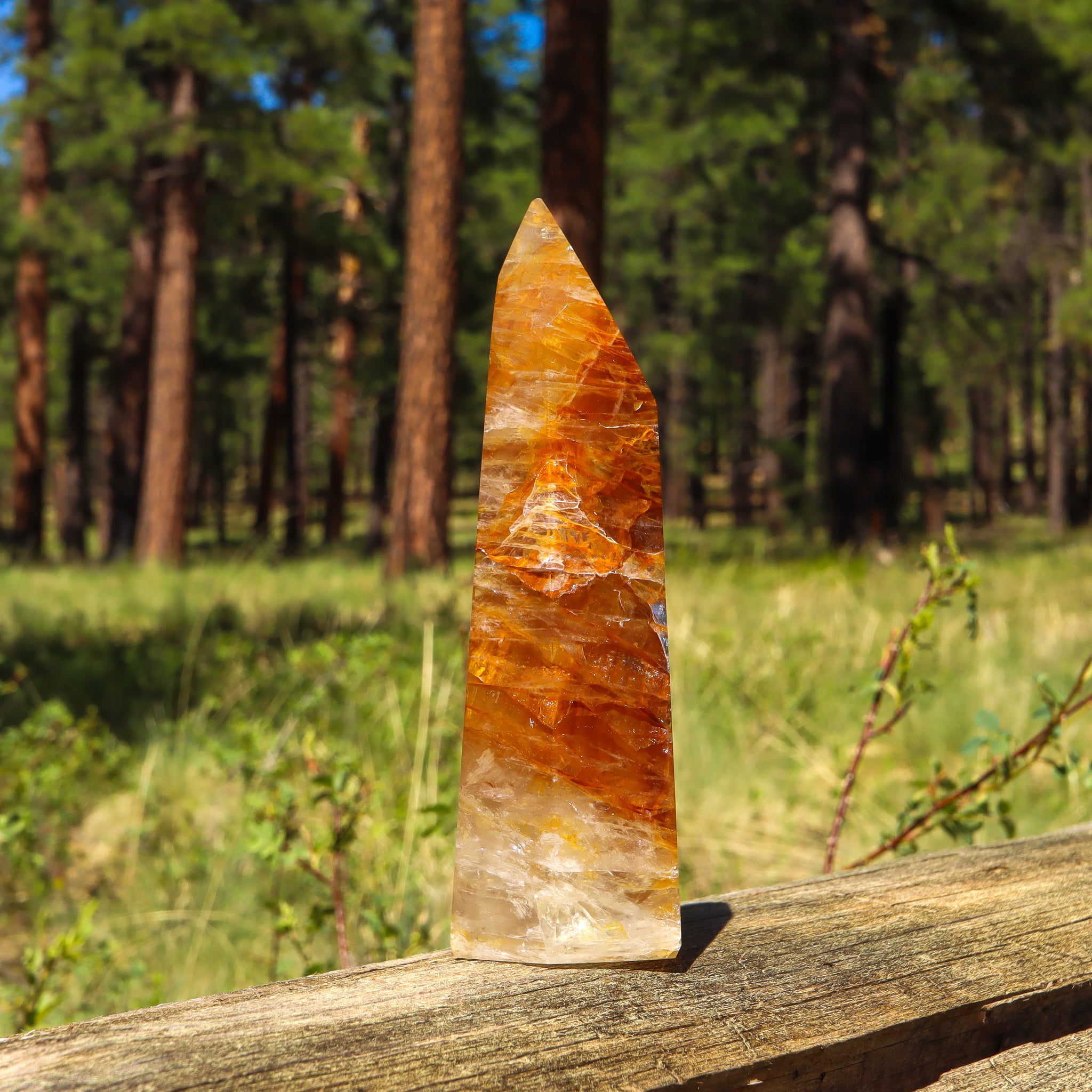 Golden Healer Quartz Point