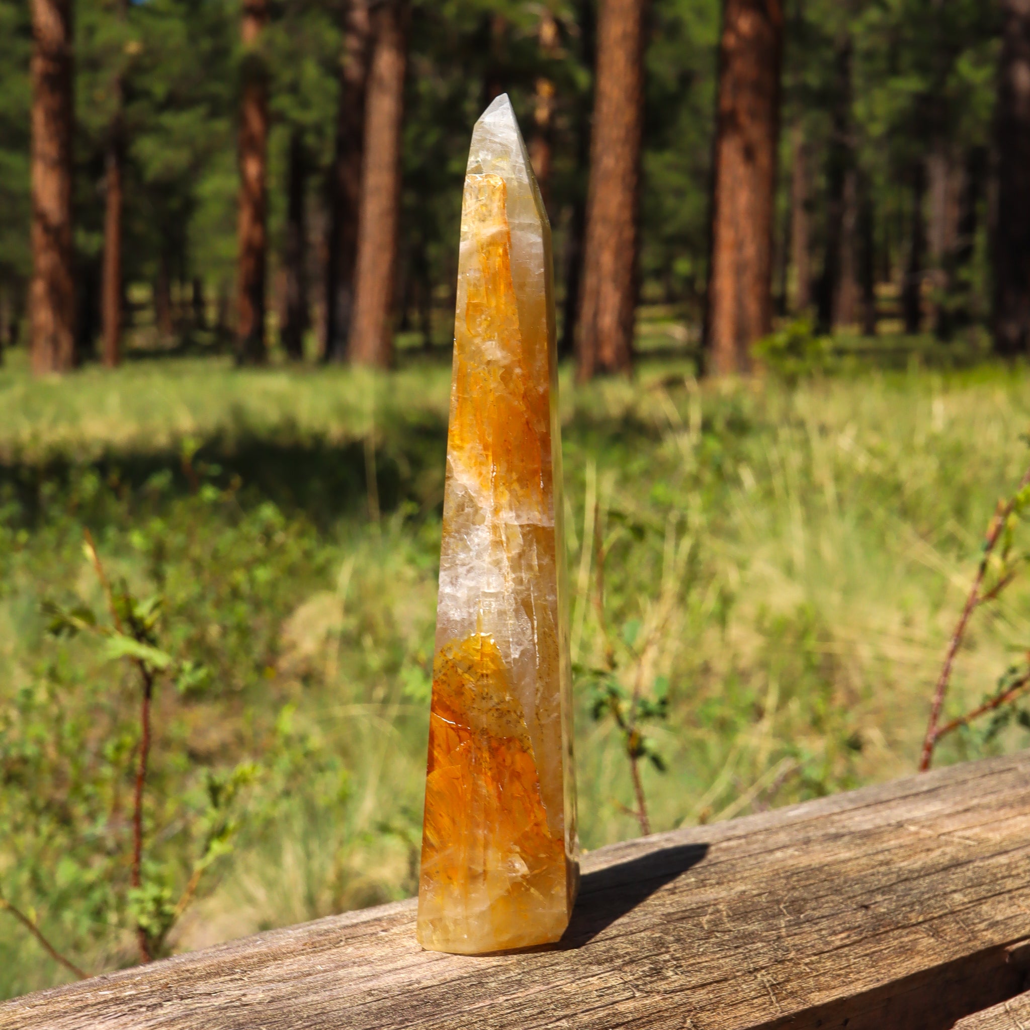 Golden Healer Quartz Point