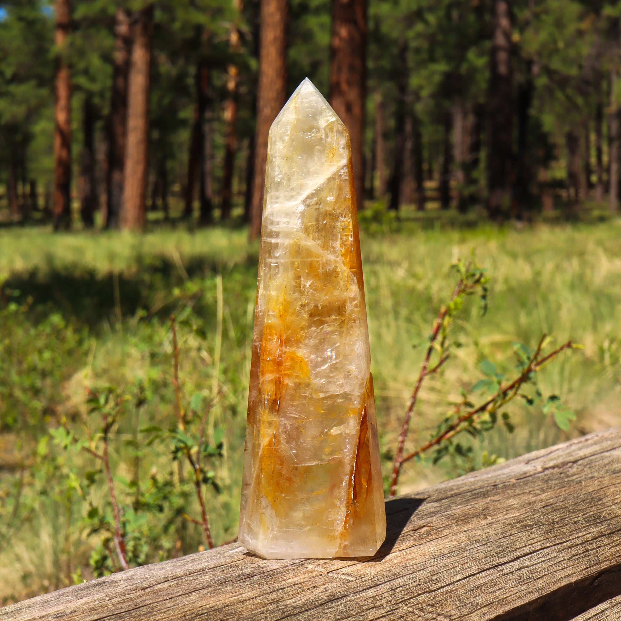Golden Healer Quartz Point