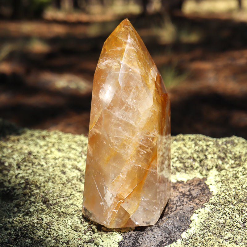 Golden Healer Quartz Point