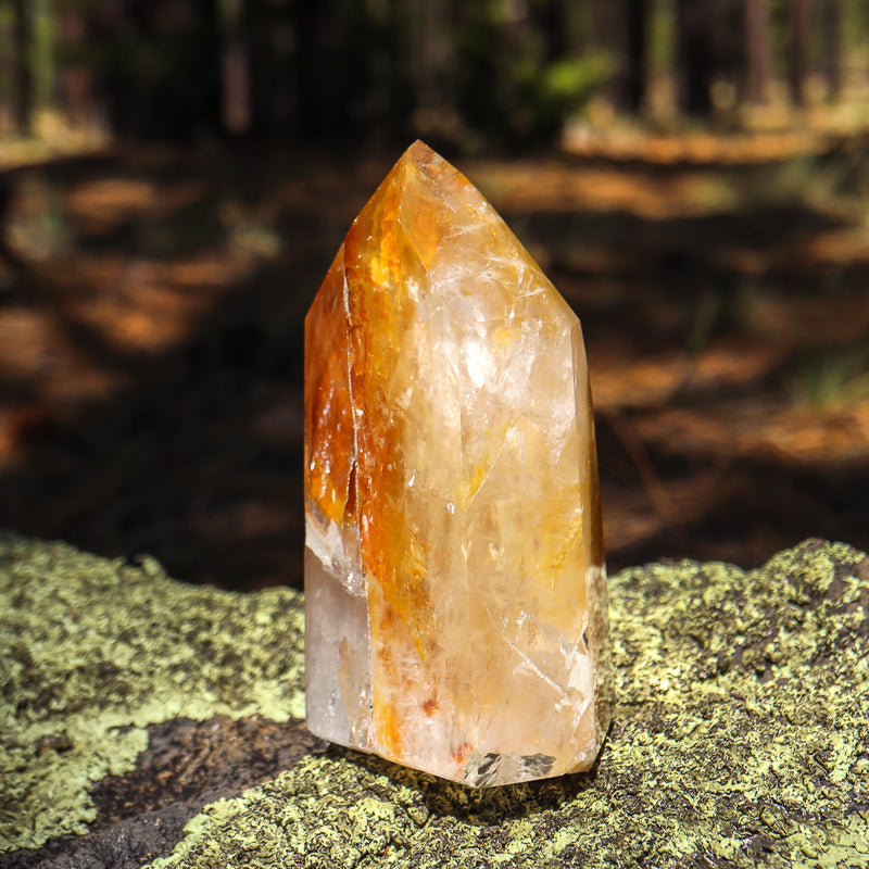 Golden Healer Quartz Point