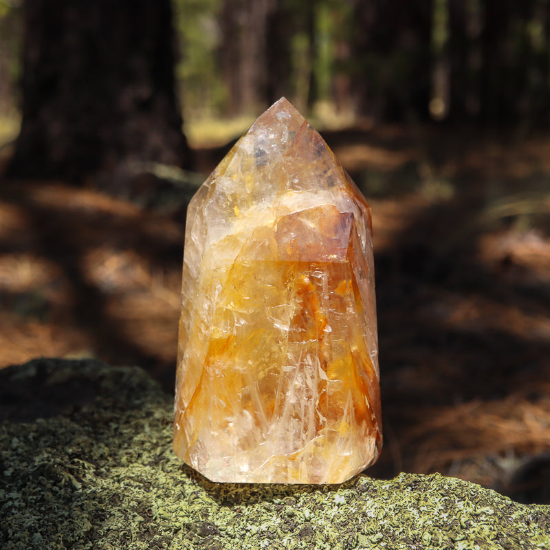 Golden Healer Quartz Point