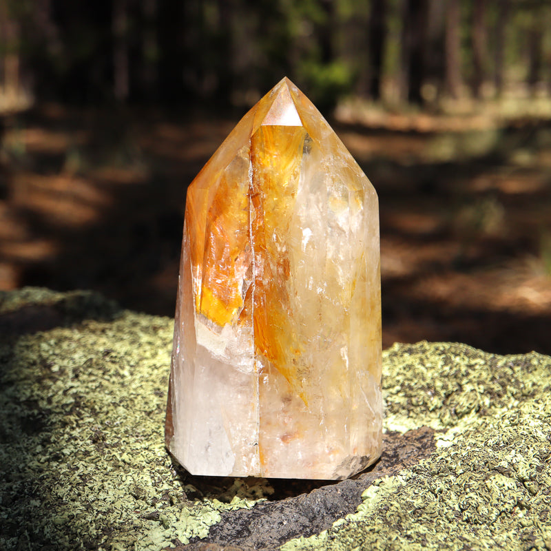 Golden Healer Quartz Point