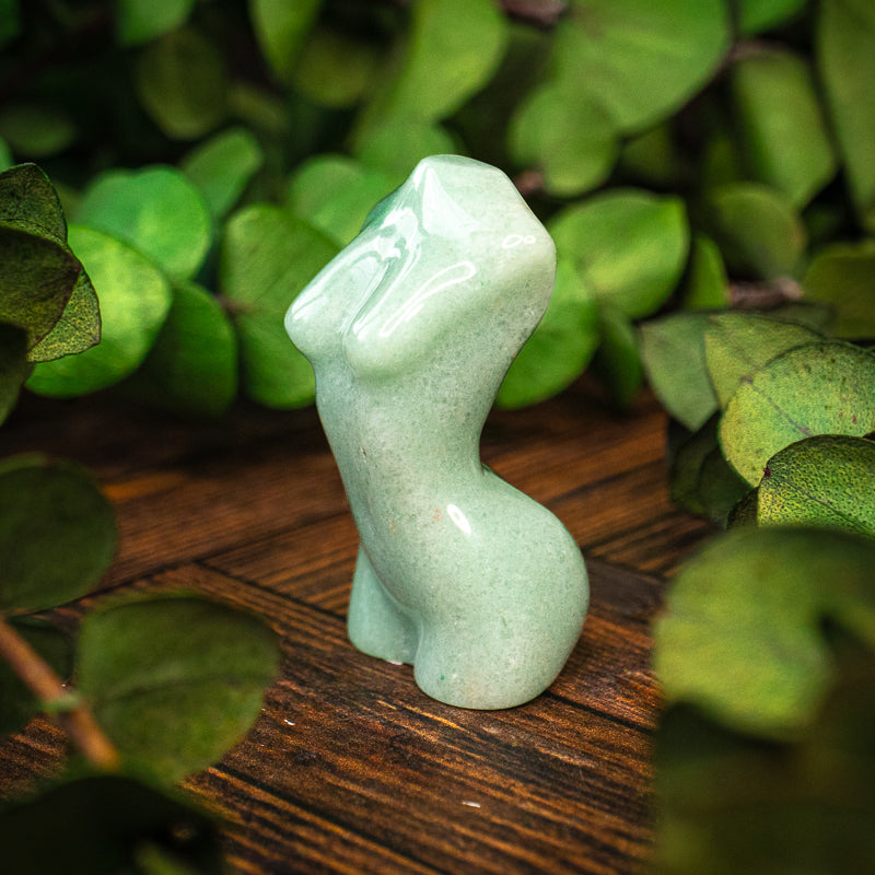 Green Aventurine Goddess Bust