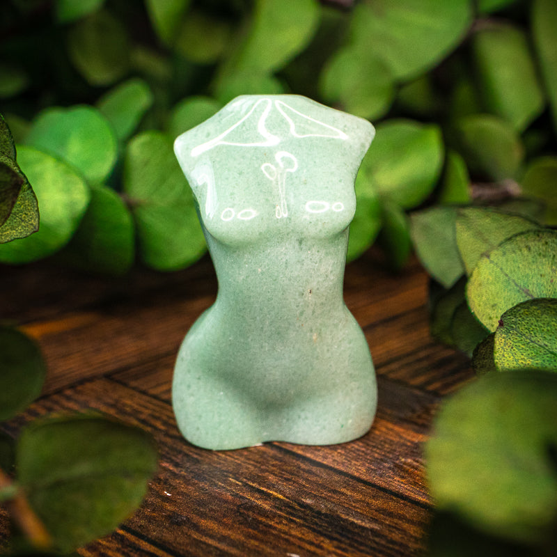 Green Aventurine Goddess Bust