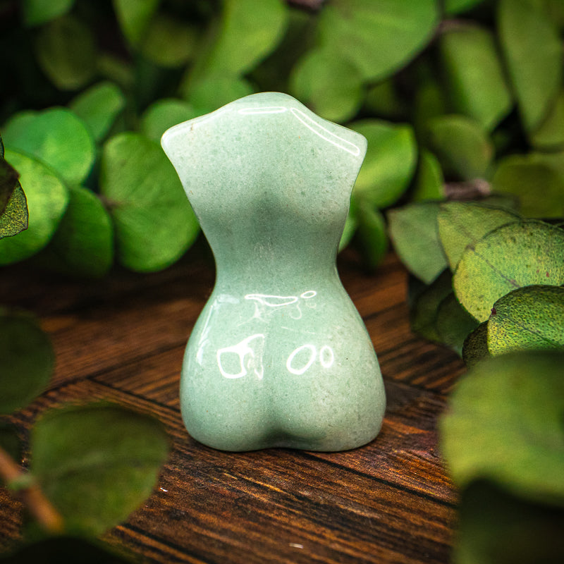 Green Aventurine Goddess Bust