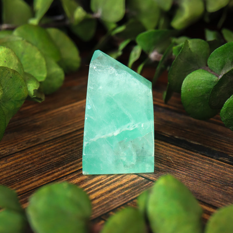 Fluorite Carved Free Form